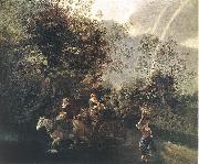 Jan Siberechts Crossing a Creek Spain oil painting reproduction